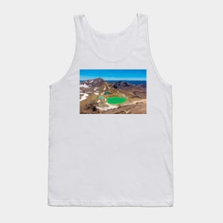 Tongariro Alpine Crossing Digital Painting Tank Top